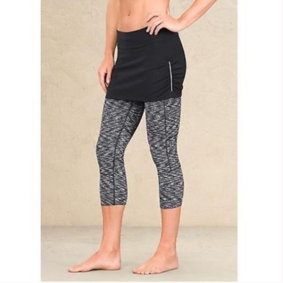 Athleta Space Dye Contender Skirt Capri Leggings XS - Picture 1 of 7
